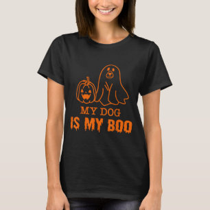 T-shirt Mon chien est mon amour d'Halloween pour les amour