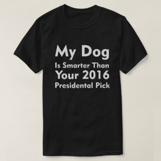 T-shirt Mon chien est plus futé