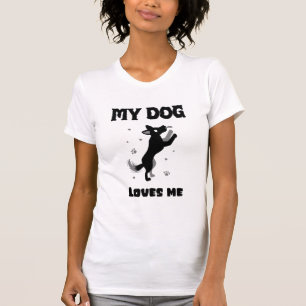 T-shirt Mon chien m'aime