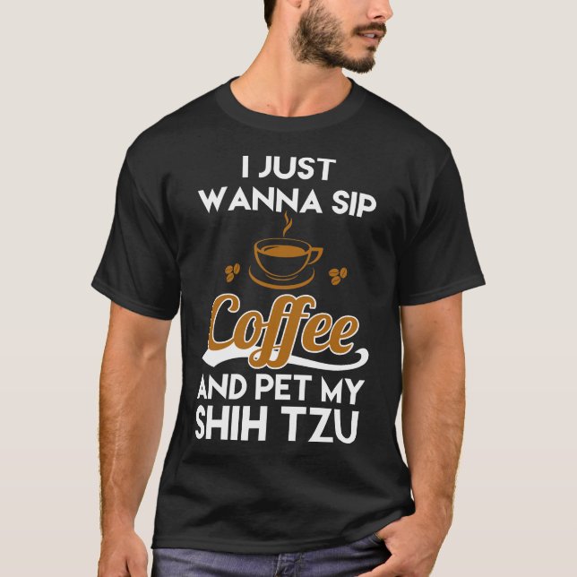 T-shirt Mon Chien Shih Tzu (Devant)