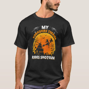 T-shirt Mon chien Yorkshire Terrier fait du covoiturage po
