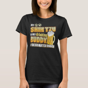 T-shirt Mon Chih Tzu Est Mon Époux À Boire