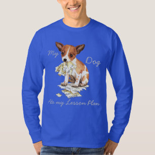 T-shirt Mon Chihuahua Mangé Mon plan de leçon