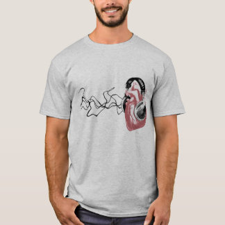 T-shirt Mon coeur aime la musique