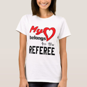 T-shirt Mon coeur appartient à l'arbitre