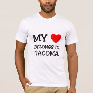 T-shirt Mon coeur appartient à TACOMA