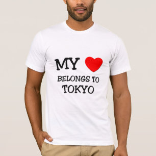 T-shirt Mon coeur appartient à TOKYO