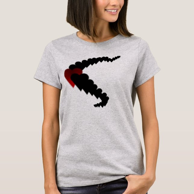T-shirt Mon coeur battant (Devant)