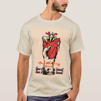 T-shirt Mon coeur dans ma main est un seul Break My Heart