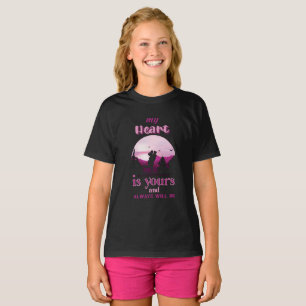 T-shirt Mon cœur est à vous et le sera toujours