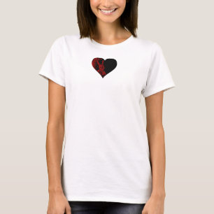 T-shirt Mon coeur réside au pays des merveilles