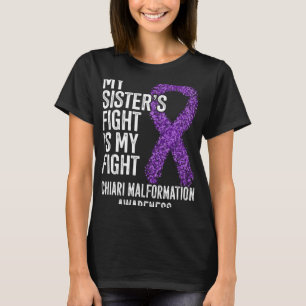 T-shirt Mon combat contre la malformation de Chiari