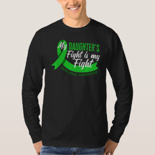 T-shirt Mon Combat De Fille Est Mon Combat De Scoliosis Aw
