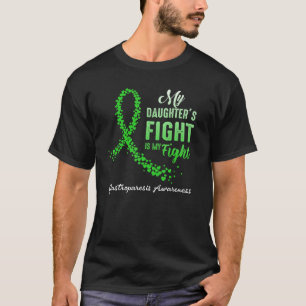 T-shirt Mon Combat De Filles Est Mon Combattre Gastropares
