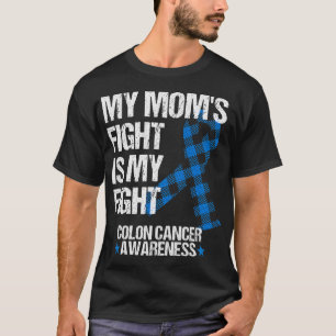 T-shirt Mon combat de maman est ma lutte contre le cancer