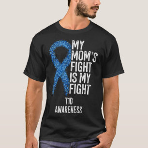 T-shirt Mon combat de maman est mon combat T1D Sensibilisa