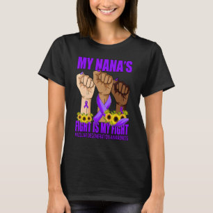 T-shirt Mon combat de Nana est mon combat de dégénérescenc