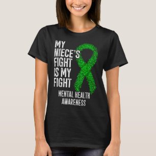 T-shirt Mon combat de nièces est mon combat pour la santé