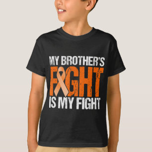 T-shirt Mon combat Frères est ma lutte contre la leucémie