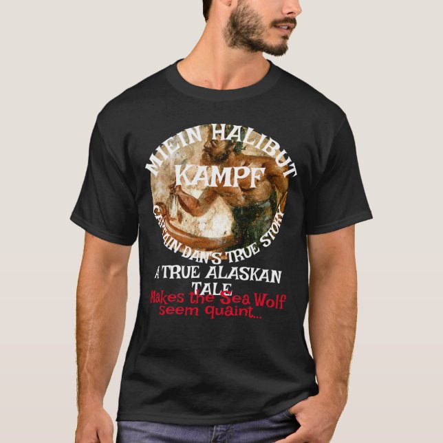 T-shirt Mon combat halibut une véritable histoire de l'Ala (Devant)