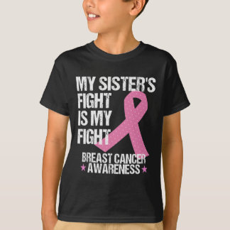 T-shirt Mon combat Soeurs est mon combat cancer du sein de