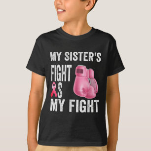 T-shirt Mon combat Soeurs est mon combat cancer du sein de