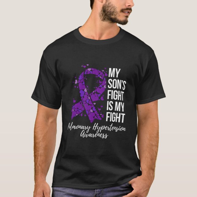 T-shirt Mon Combat Sonâ€™S Est Mon Combat Pulmonaire Hyper (Devant)