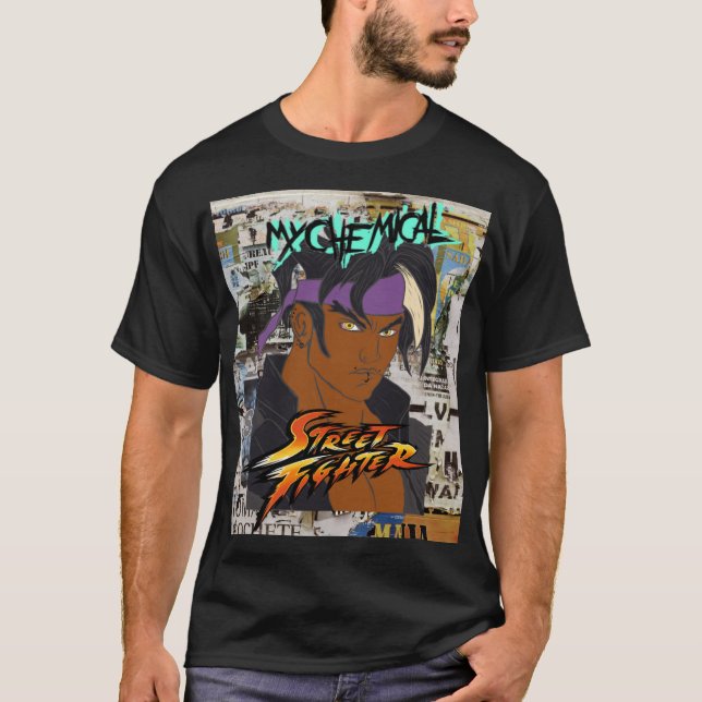 T-shirt Mon combattant de rue chimique  (Devant)