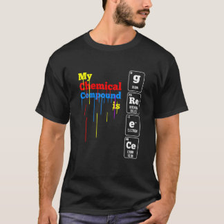 T-shirt Mon Composé Chimique Est Grec