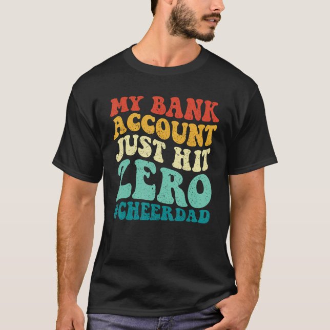 T-shirt Mon compte bancaire vient de frapper Zero Cheval P (Devant)