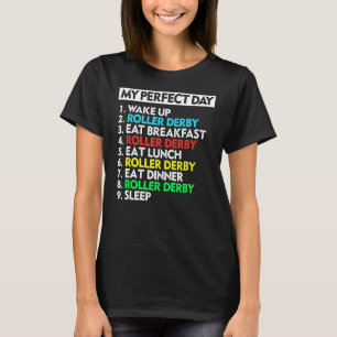 T-shirt Mon Cool de derby à rouleaux de jour parfait