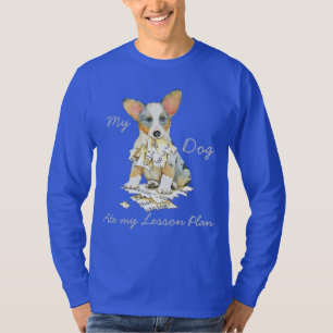 T-shirt Mon corgi de Gallois de cardigan a mangé mon plan