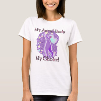T-shirt Mon corps astral Mon choix