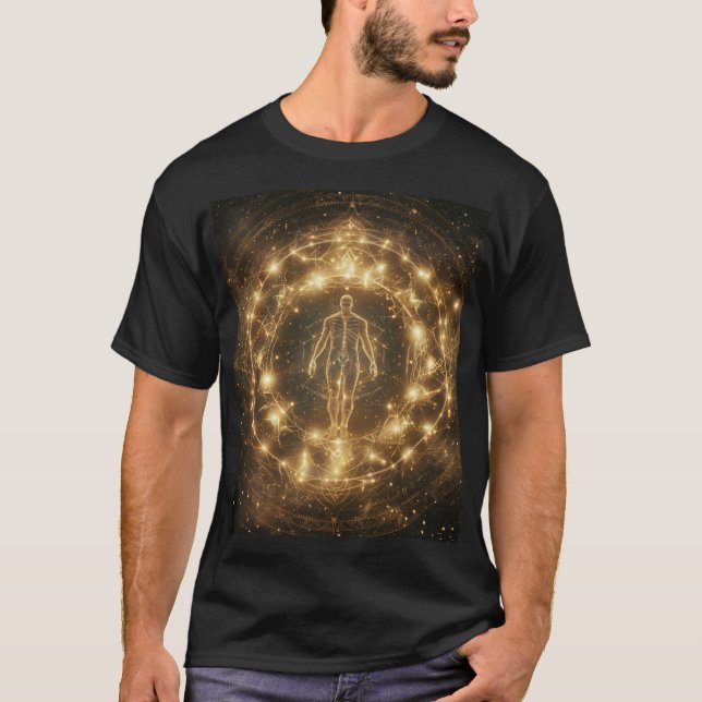 T-shirt Mon corps est le cercle - Sigil incarné (Devant)