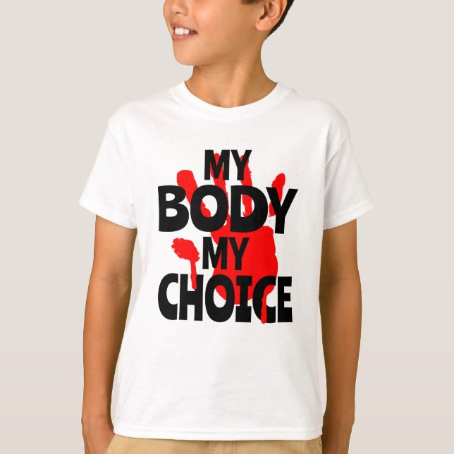 T-shirt Mon Corps Mon Choix (Devant)