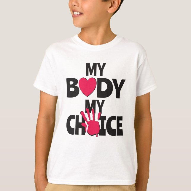 T-shirt Mon corps Mon choix (Devant)