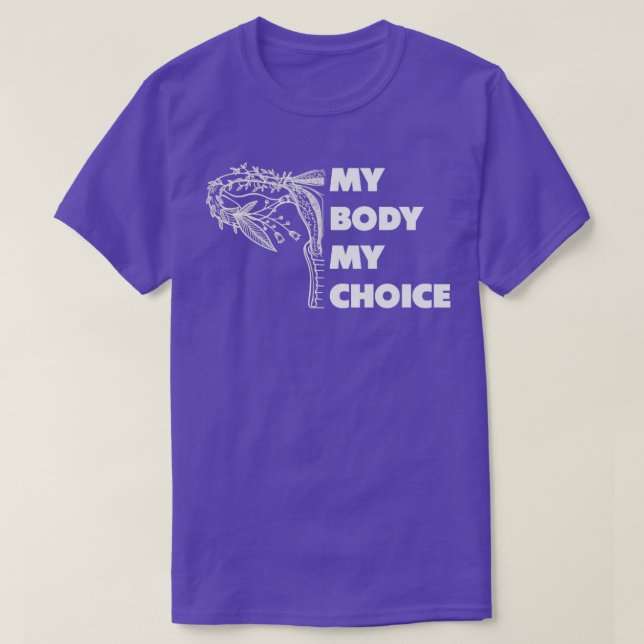 T-shirt Mon corps Mon choix Droits d'avortement (Design devant)
