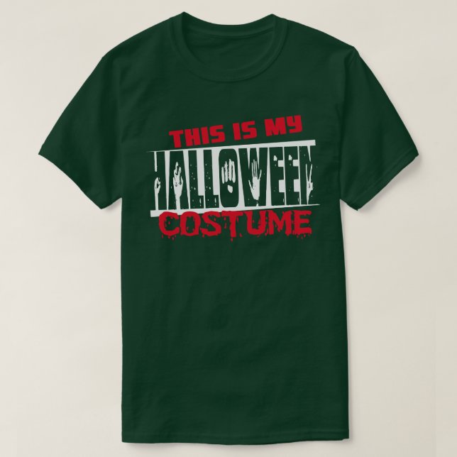 T-shirt Mon costume (Design devant)