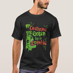 T-shirt Mon costume a été mangé par un Zombie drôle Hallow