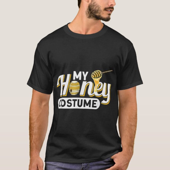 T-shirt Mon Costume De Miel Pot De Miel Pour Femmes Hommes (Devant)