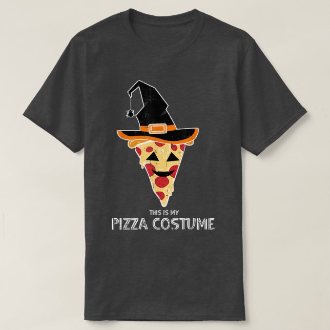 T-shirt Mon costume de sorcière de pizza Nourriture italie (Design devant)