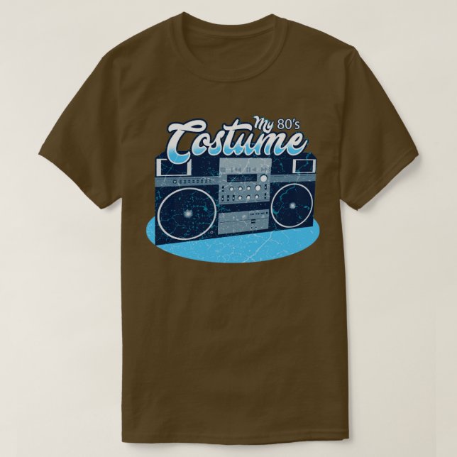 T-shirt Mon costume des années 80 (Design devant)