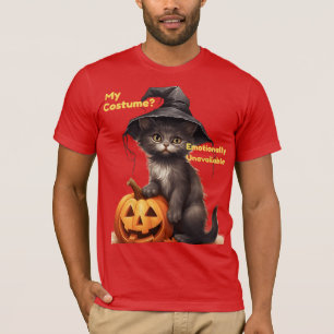T-shirt Mon costume ? Émotionnellement indisponible - Drôl