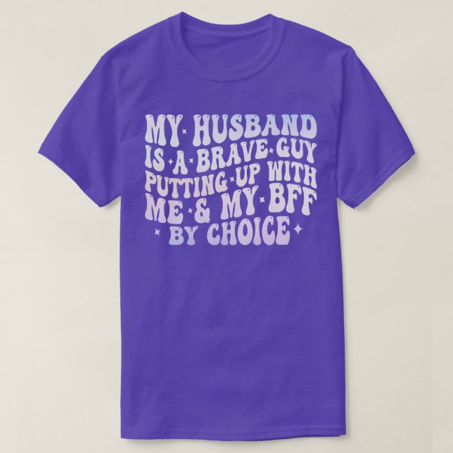 T-shirt mon coude est un gars courageux qui me supporte mo (Design devant)