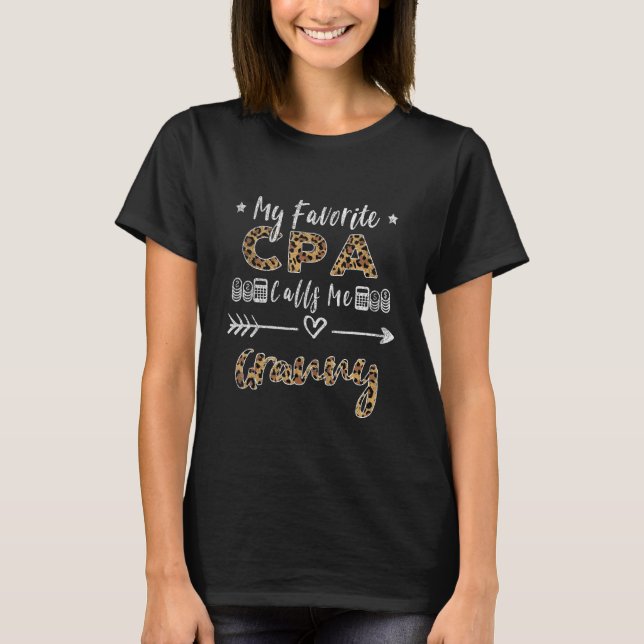 T-shirt Mon CPA favori M'Appelle Granny Grandma Mères Da (Devant)