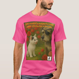 T-shirt Mon crypto a surperformé vos stocks pendant une dé