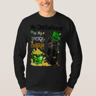 T-shirt Mon Dachshund Est Mon Chic Charm Mignonne Chien Pa
