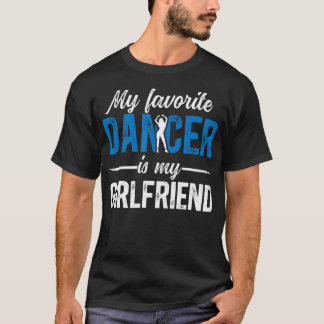 T-shirt Mon danseur préféré Petit ami Danse Petit ami d'un