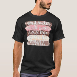 T-shirt Mon Dieu C'Est Qui Vous Êtes Rétro Foi Christian J