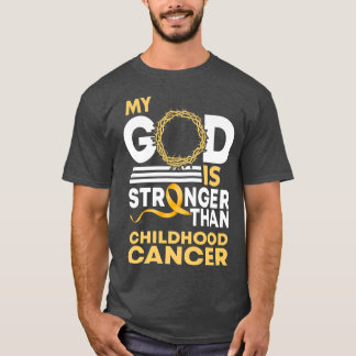 T-shirt Mon Dieu Est Plus Fort Que La Sensibilisation Au C